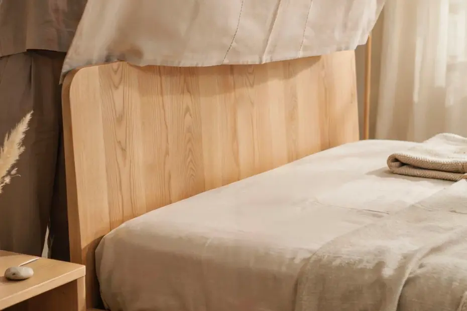 Headboard Cover | Soft Breathable Wrinkle-Free Fit | Minimalist Bedroom Decor