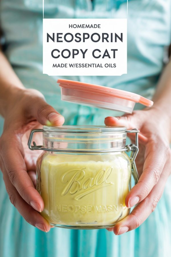 DIY Natural Boo-Boo Cream - Homemade Neosporin Alternative for Cuts