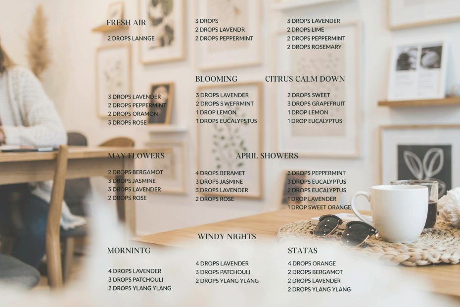 Spring Essential Oil Blends | Refresh Your Home with Floral & Citrus Aromas | DIY Diffuser Recipes